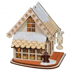 NEW - Ginger Cottages Wooden Ornament - Drosselmeyer's Nutcracker